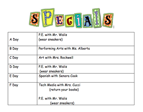 schedule